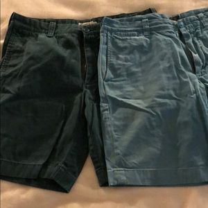 pairs of Jcrew shorts 9”